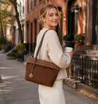Zimloom Osmanthus Pattern Shoulder bag