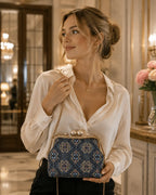 Zimloom Schmetterlingsmuster Perlenketten-Tasche