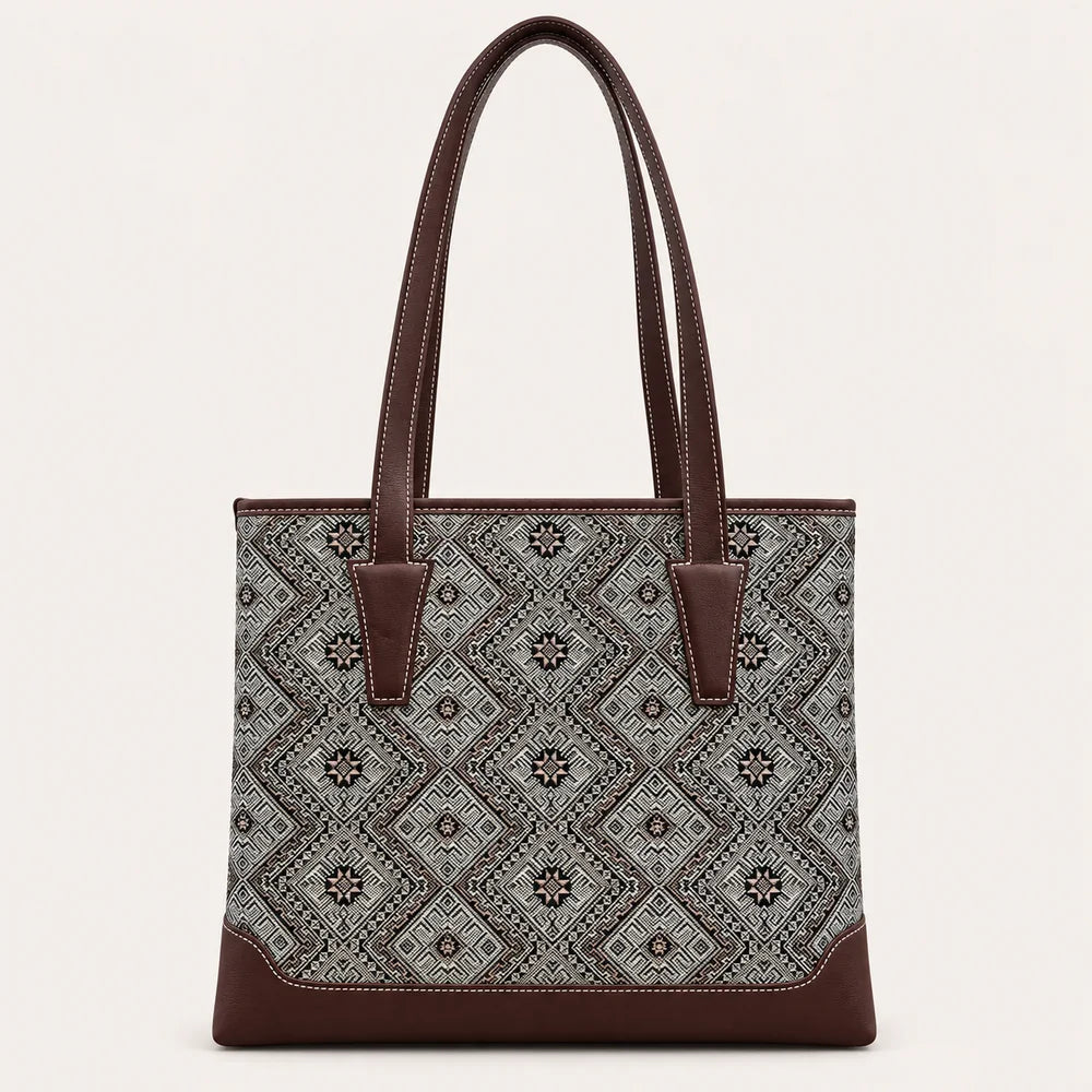 Chinese Brocade Tote Bag – Frog Pattern, product image 1