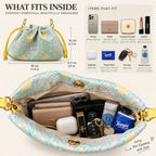 Longevity pattern crossbody bag size guide