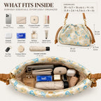 Twin Phoenix woven bag dimensions 30 by 6.5 by 16 centimeters