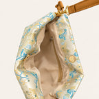 Twin Phoenix woven heritage bag handle detail