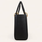 Gold-tone hardware detail on Wealth-Bringing Swallow Motif Zhuang brocade handbag