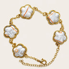 Zimloom Zhuang Brocade Bracelet- Flower Shape