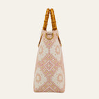 Zimloom Blossom & Swallow Pattern Tote Bag