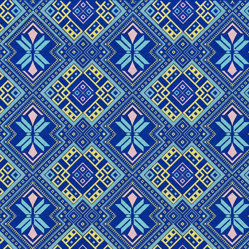 Zimloom Butterfly Pattern Pearl Chain Bag pattern detail