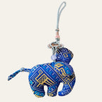 Zimloom Zhuang Brocade Charms- Elephant Shape