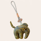 Zimloom Zhuang Brocade Charms- Elephant Shape