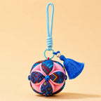 Zimloom Zhuang Brocade Charms- Xiuqiu (Embroidered Ball)