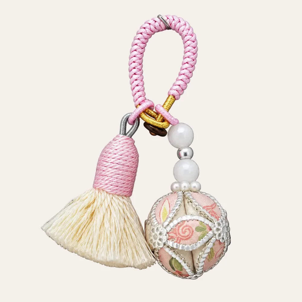 Zimloom Zhuang Brocade Charms- Xiuqiu (Embroidered Ball)