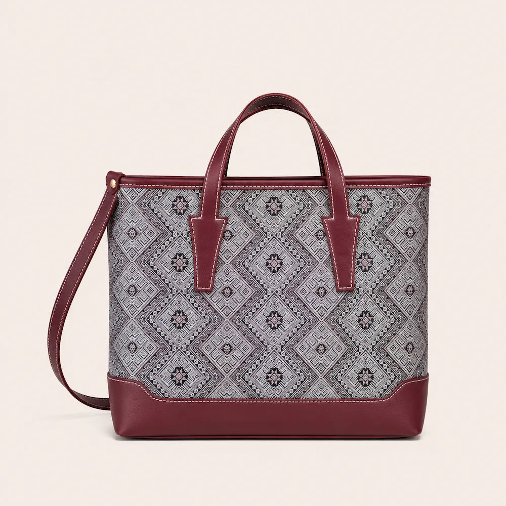 Zimloom Frog Pattern Tote Bag