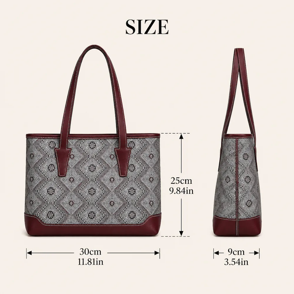 Zimloom Frog Pattern Tote Bag
