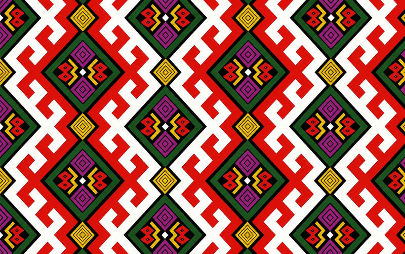 Zimloom Frog Pattern Tote Bag pattern detail