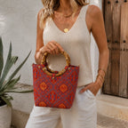 Zimloom Longevity Pattern Tote Bag