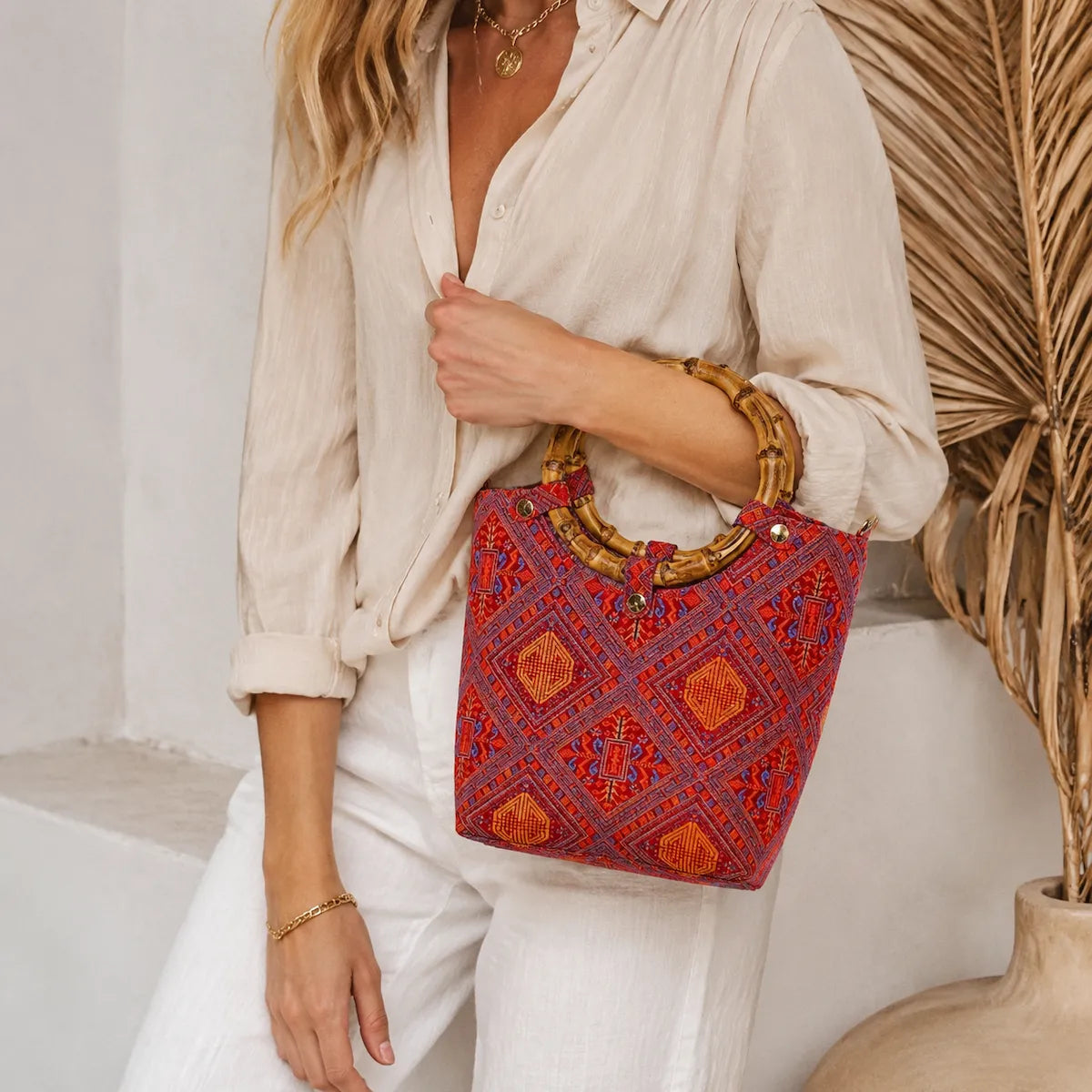 Zimloom Longevity Pattern Tote Bag