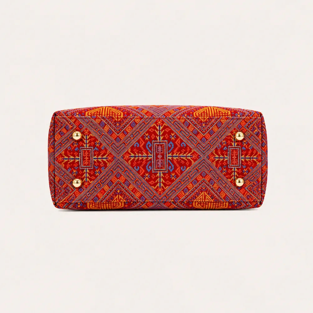 Zimloom Longevity Pattern Tote Bag
