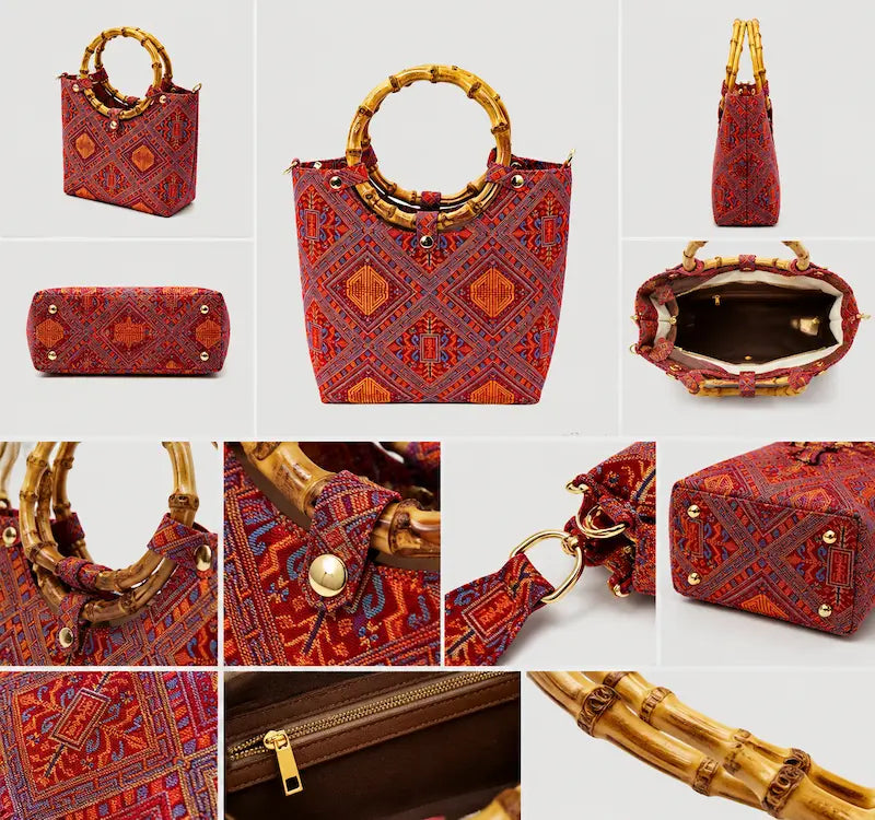 Zimloom Longevity Pattern Tote Bag