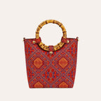 Zimloom Longevity Pattern Tote Bag