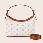 Zimloom Octagonal Pattern Crossbody Bag