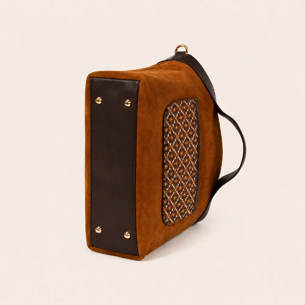 Zimloom Osmanthus Pattern Handbag
