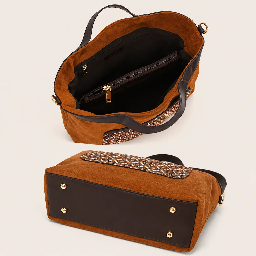 Zimloom Osmanthus Pattern Handbag