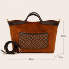 Zimloom Osmanthus Pattern Handbag