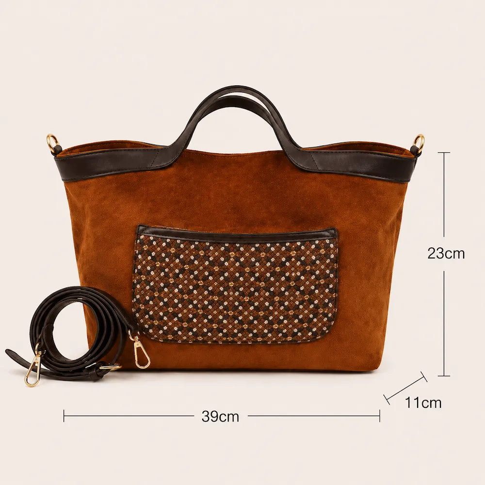 Zimloom Osmanthus Pattern Handbag