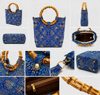 Zimloom Phoenix and Butterfly Pattern Tote