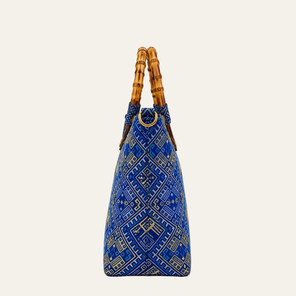 Zimloom Phoenix and Butterfly Pattern Tote