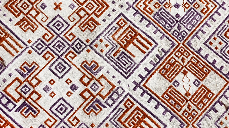 Zimloom Phoenix and Butterfly Pattern Tote pattern detail