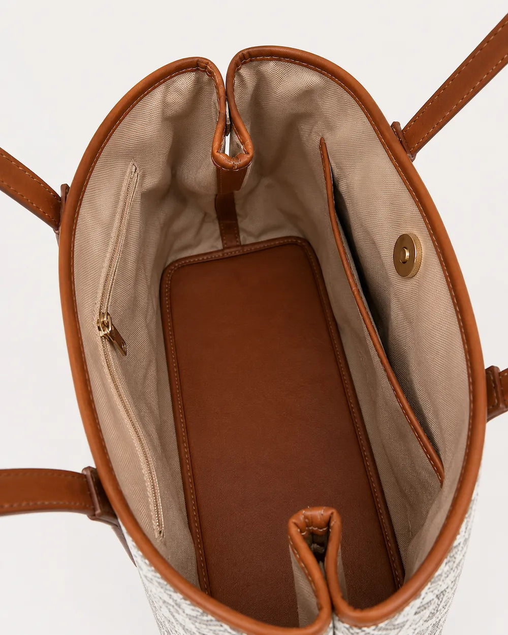 Jacquard Handbag – Phoenix Pattern — symbolic motif detail