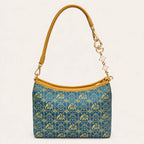 Zhuang brocade Renewal of All Things crossbody bag front view