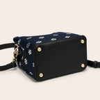 Zimloom Seeking Plum Blossoms Through Snow Pattern Crossbody Bag