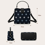 Zimloom Seeking Plum Blossoms Through Snow Pattern Crossbody Bag
