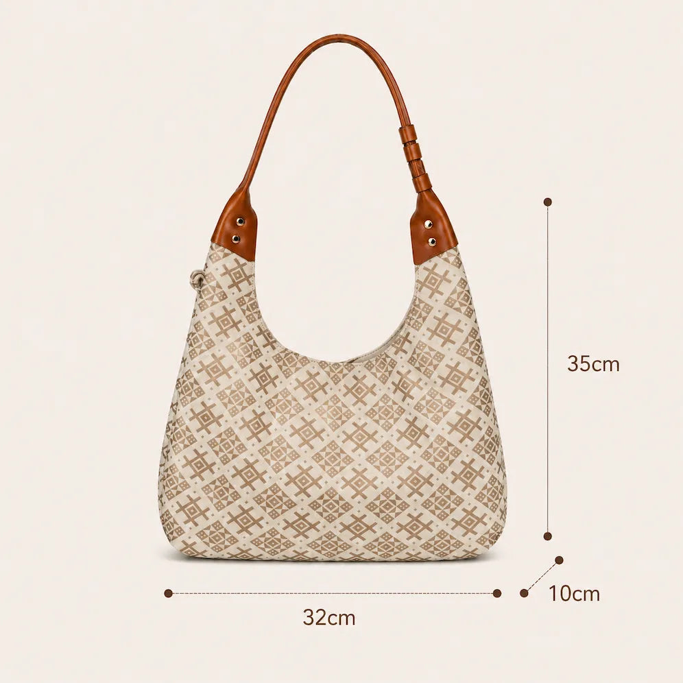 Zimloom Well Grain Pattern Tote Bag