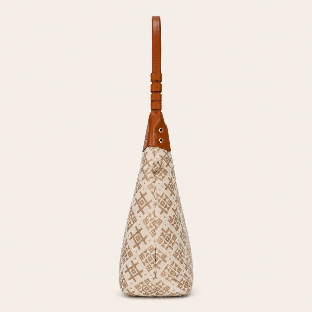 Zimloom Well Grain Pattern Tote Bag