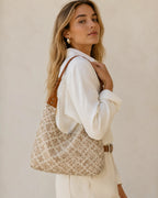 Zimloom Well Grain Pattern Tote Bag