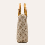 Zimloom 卍 Character Octagonal Pattern Handbag