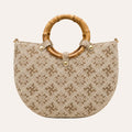 Zimloom 卍 Character Octagonal Pattern Handbag