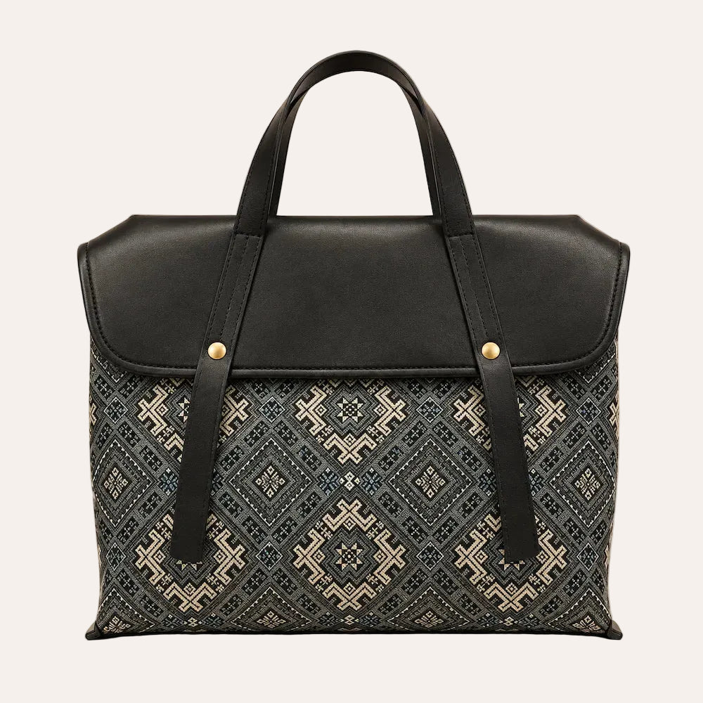 Zimloom Blossom & Swallow Pattern Backpack