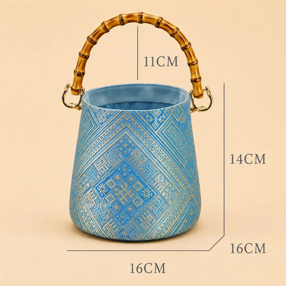 Zimloom "Everlasting Union" Pattern Handbag
