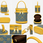 Zimloom "Renewal of All Things" Pattern Fortune Bucket Bag