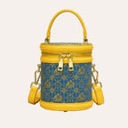 Zimloom "Renewal of All Things" Pattern Fortune Bucket Bag
