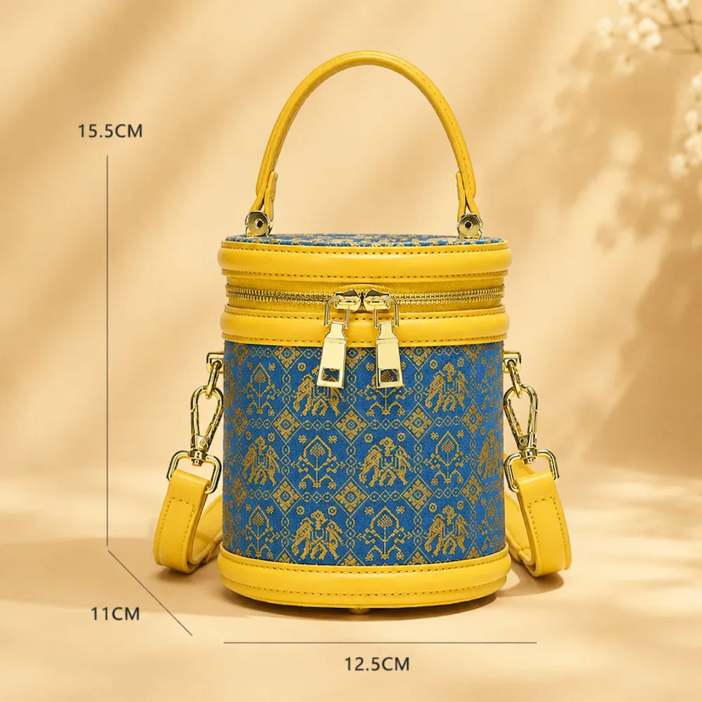 Brocade Bucket Bag – Renewal Pattern