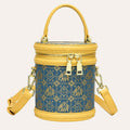 Zimloom "Renewal of All Things" Pattern Fortune Bucket Bag