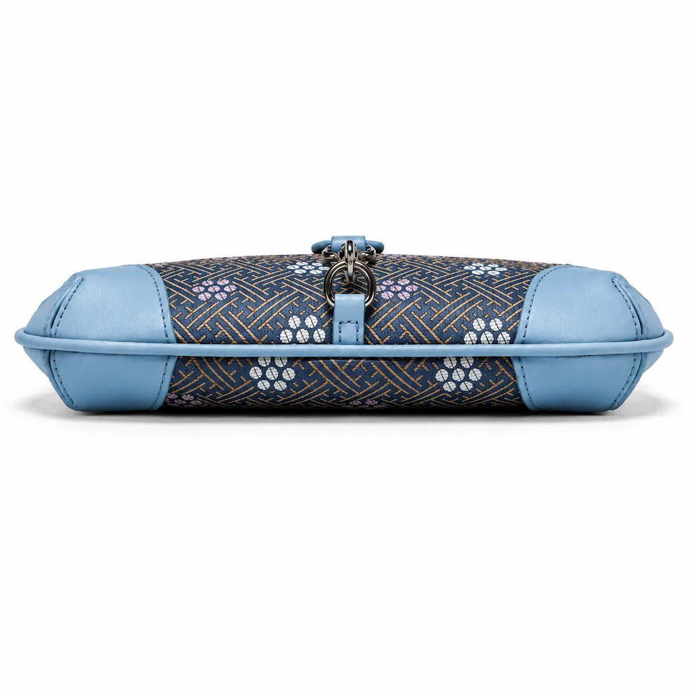 Zimloom “Seeking Plum Blossoms Through Snow” Pattern Underarm Bag